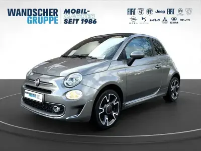 Używany Fiat 500C S 69 KM (50 kW) 2018 Szary Kabriolet