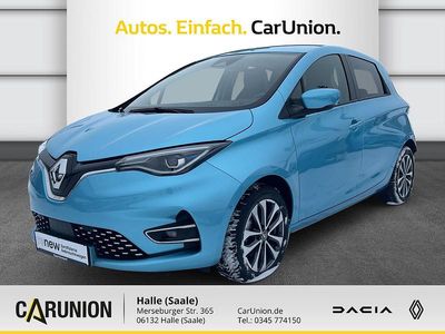 Aquamarinblau metal Gebraucht 2021 Renault Zoe Intens Kleinwagen | 14.995 € (Fairer Preis)