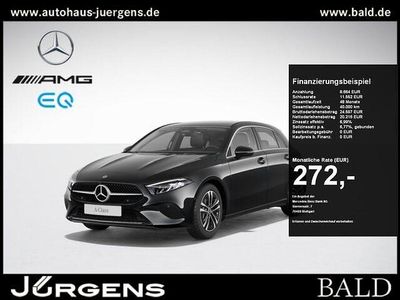 Gebraucht Mercedes A180 Progressive 136 PS (100 kW) 2024 Schwarz kosmosschwarz metallic Limousine