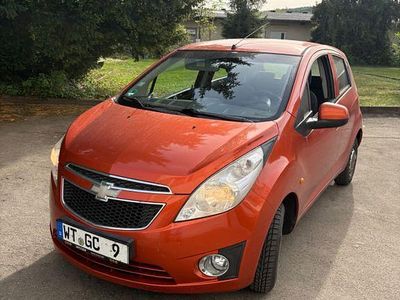 Usata Chevrolet Spark 68 CV (50 kW) 2010 Arancione Utilitaria