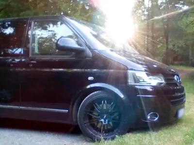 Usata VW T5 Highline 179 CV (131 kW) 2013 Nero Furgone