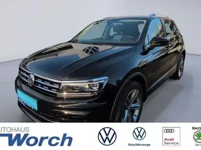 Gebraucht VW Tiguan R-line 190 PS (139 kW) 2020 Deep black perleffekt SUV