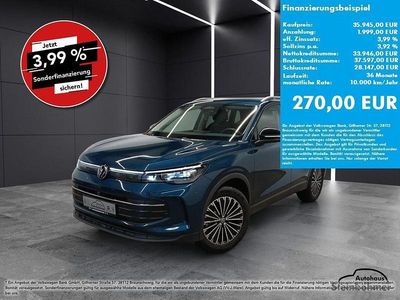 Night blue (blau) Gebraucht 2025 VW Tiguan Goal SUV | 35.945 € (Superpreis)