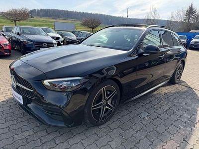 Gebraucht Mercedes C200 AMG line 163 PS (119 kW) 2022 Schwarz Limousine