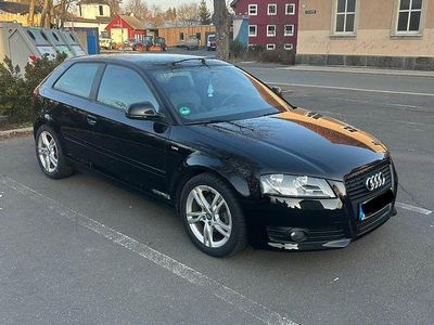 Gebraucht Audi A3 S-Line 160 PS (117 kW) 2009 Schwarz Kleinwagen