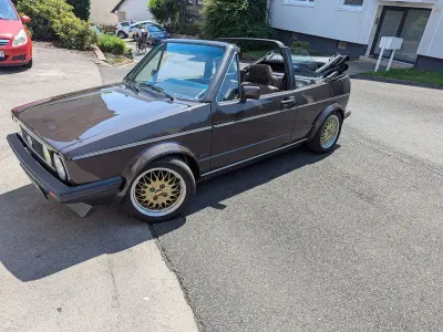 Gebraucht VW Golf Cabriolet 90 PS (66 kW) 1985 Braun Cabrio