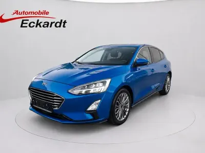 Gebraucht Ford Focus Titanium 125 PS (91 kW) 2018 Blau Limousine