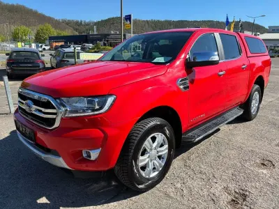 Second-hand Ford Ranger Limited 212 CP (155 kW) 2021 Roșu Pickup