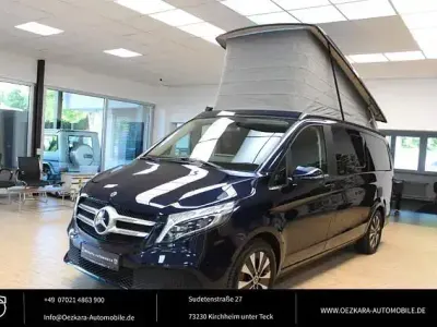 Gebraucht Mercedes V220 Marco Polo 163 PS (119 kW) 2021 Blau Van / Kleinbus