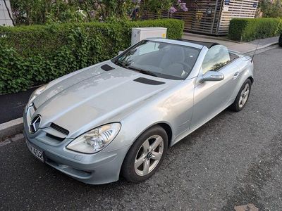 Gebraucht Mercedes SLK200 163 PS (119 kW) 2005 Silber Cabrio