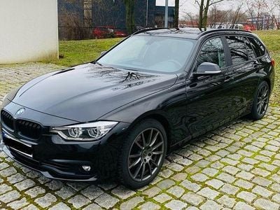 Gebraucht BMW 320 Advantage 184 PS (135 kW) 2018 Schwarz Kombi