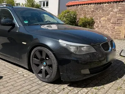 Brugt BMW 535 286 HK (210 kW) 2008 Sort Stationcar