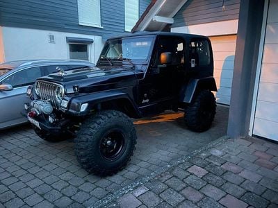 Gebraucht Jeep Wrangler Overland 180 PS (132 kW) 2001 Schwarz SUV