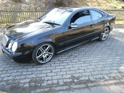 Gebraucht Mercedes CLK230 193 PS (141 kW) 2000 Violet Coupé