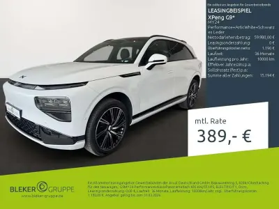 Ny XPENG G9 405 kW (551 HK) 2026 Vit SUV