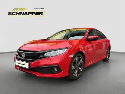 Gebraucht Honda Civic Elegance 182 PS (133 kW) 2020 Rot Limousine