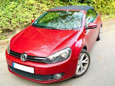 Rot Gebraucht 2012 VW Golf Cabriolet Cabrio | 6.900 € (Fairer Preis)