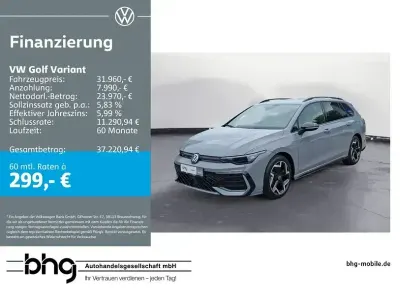 Gebraucht VW Golf VIII R-line 150 PS (110 kW) 2025 Grau Kombi