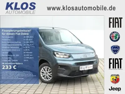 Neu Fiat Doblò Comfort 131 PS (96 kW) 2026 Libeccio blau metallic Van / Kleinbus