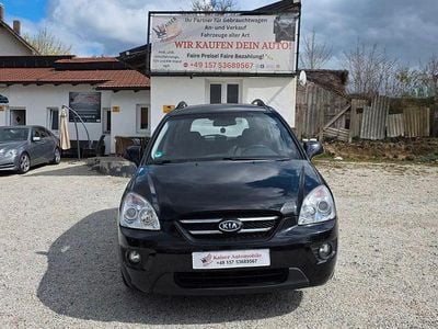 Gebraucht Kia Carens EX 140 PS (102 kW) 2010 Schwarz Van / Kleinbus