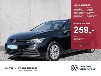 Second-hand VW Golf VII Life 150 CP (110 kW) 2021 Negru Hatchback