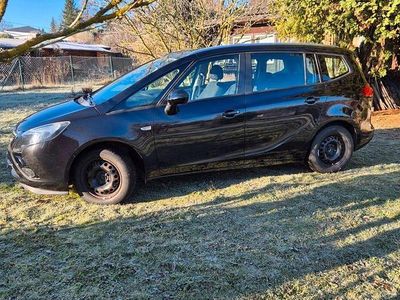 Schwarz Gebraucht 2012 Opel Zafira Tourer Edition Van / Kleinbus | 4.490 € (Guter Preis)