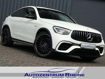 Gebraucht Mercedes GLC63 AMG AMG 510 PS (375 kW) 2021 Polarweiss Coupé