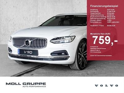 Gebraucht Volvo V90 Plus 197 PS (144 kW) 2024 Crystal white pearl Kombi
