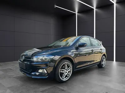 Gebraucht VW Polo Comfortline 95 PS (69 kW) 2019 Schwarz Kleinwagen