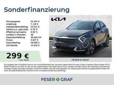 Neu Kia Sportage Spirit 160 PS (117 kW) 2025 Yuka grau SUV