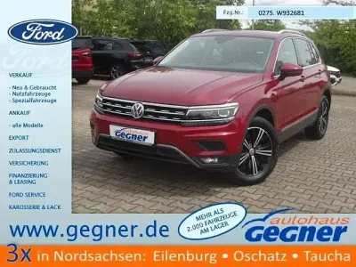 Gebraucht VW Tiguan Highline 190 PS (139 kW) 2018 Rot SUV