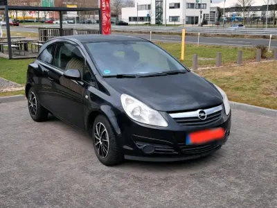 Gebraucht Opel Corsa 60 PS (44 kW) 2008 Schwarz Kleinwagen