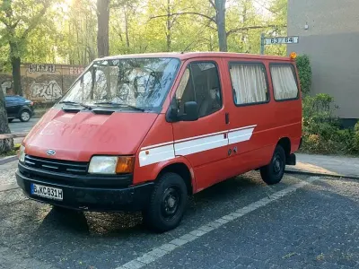 Gebraucht Ford Transit 78 PS (57 kW) 1991 Rot Van