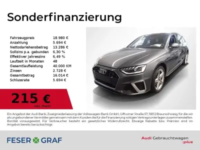 Gebraucht Audi A4 S-Line 163 PS (119 kW) 2023 Grau Kombi
