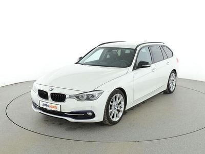 Usata BMW 330 Sport Line 252 CV (185 kW) 2016 Bianco Station wagon