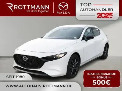 Ny Mazda 3 Homura-Line 140 HK (102 kW) 2026 Hvid Sedan