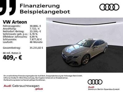 Grau Gebraucht 2023 VW Arteon R-line Limousine | 30.888 € (Fairer Preis)
