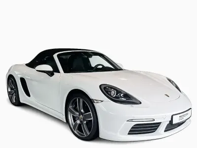 Second-hand Porsche 718 Boxster 299 CP (219 kW) 2024 Alb Cabrio