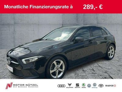 Gebraucht Mercedes A200 Progressive 163 PS (119 kW) 2019 Schwarz Limousine