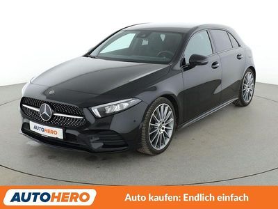 Gebraucht Mercedes A200 163 PS (119 kW) 2020 Schwarz Limousine