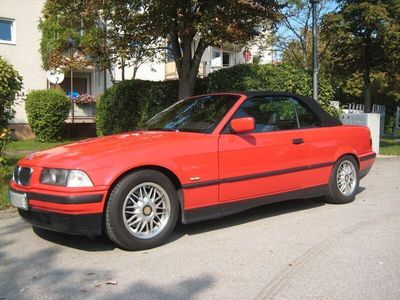 Gebraucht BMW 318 Cabriolet Sport Line 116 PS (85 kW) 2000 Rot Cabrio