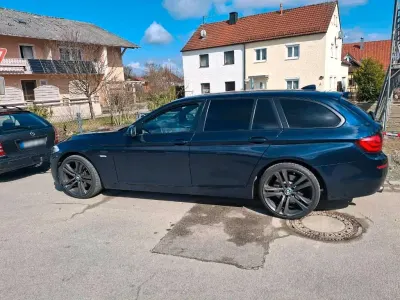 Brugt BMW 535 306 HK (225 kW) 2012 Blå Stationcar