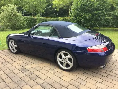 Gebraucht Porsche 911 Carrera Cabriolet 300 PS (220 kW) 2001 Blau Cabrio