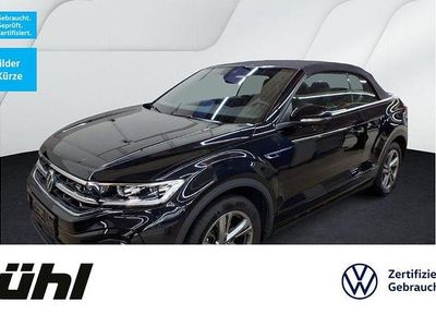 Brugt VW T-Roc Cabriolet R-line 150 HK (110 kW) 2025 Sort Cabriolet