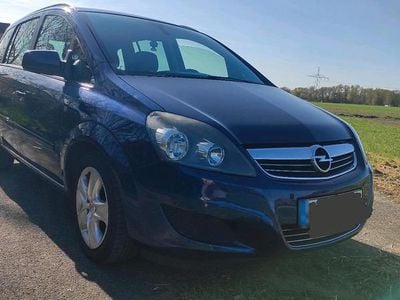 Gebraucht Opel Zafira 110 PS (80 kW) 2010 Blau Van / Kleinbus
