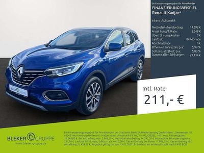 Gebraucht Renault Kadjar Intens 116 PS (85 kW) 2022 Iron blau metallic (metallic) SUV