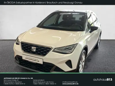 Gebraucht Seat Arona FR-Line 110 PS (80 kW) 2022 Candy weiss (weiß) SUV