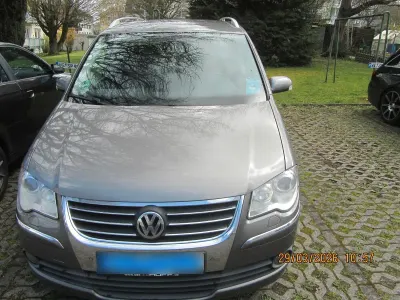 Gebraucht VW Touran Highline 140 PS (102 kW) 2008 Grau Van / Kleinbus
