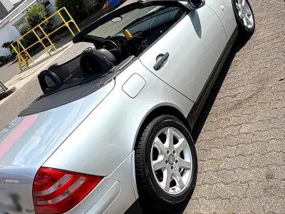 Gebraucht Mercedes SLK200 136 PS (100 kW) 1998 Silber Cabrio