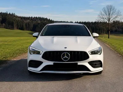 Gebraucht Mercedes CLA200 Shooting Brake AMG line 150 PS (110 kW) 2020 Weiß Kombi
